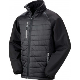 Veste Softshell black Compass