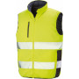 Bodywarmer de sécurité réversible