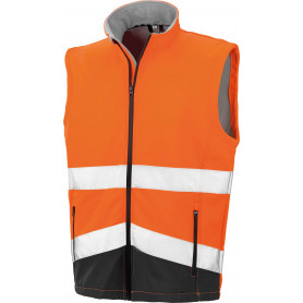 Gilet Softshell high viz