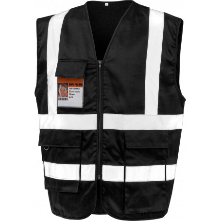 Gilet de sécurité zippé