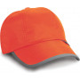 Casquette jaune ou orange fluo Résult