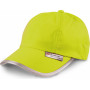 Casquette jaune ou orange fluo Résult