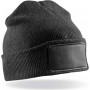 Bonnet double épaisseur avec doublure 3M Thinsulate et patch coton sérgé