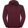 Sweat-shirt zippé capuche Authentic chiné