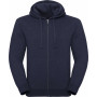 Sweat-shirt zippé capuche Authentic chiné