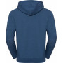 Sweat-shirt zippé capuche Authentic chiné