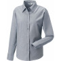 Chemise oxford femme en polyester et coton