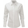 Chemise oxford femme en polyester et coton