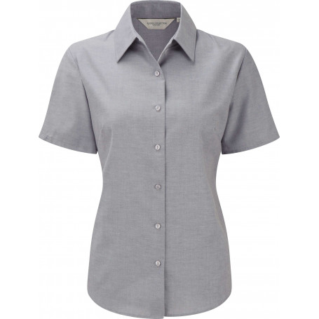 Chemisette oxford femme en polyester et coton