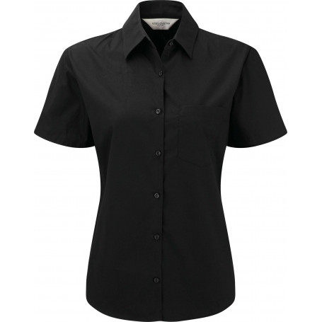 Chemisette en popeline pur coton femme