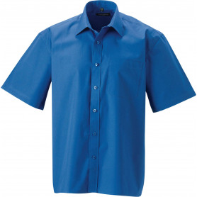 Chemisette popeline pur coton homme