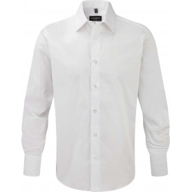 Chemise homme ajustée manches longues