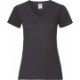 T-shirt manches courtes femme lady fit v neck