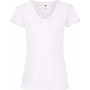 T-shirt manches courtes femme lady fit v neck