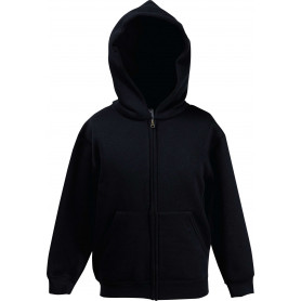 Sweat-shirt zippé capuche enfant