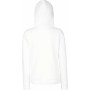 Sweat-shirt femme capuche zippé