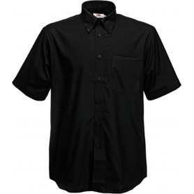 Chemisette homme oxford manches courtes Fruit of the Loom