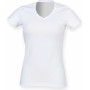 T-shirt femme extensible col V Skinni Fit