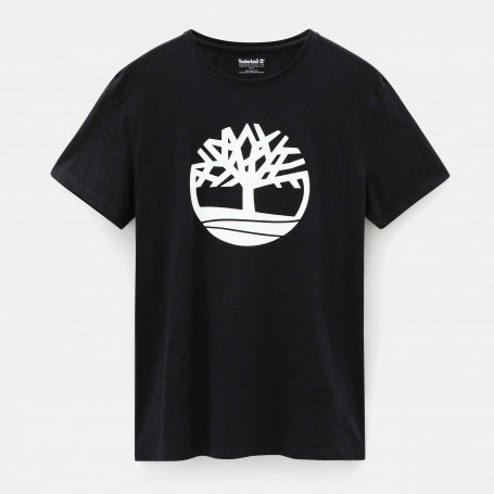 T-shirt logo Timberland poitrine coton biologique