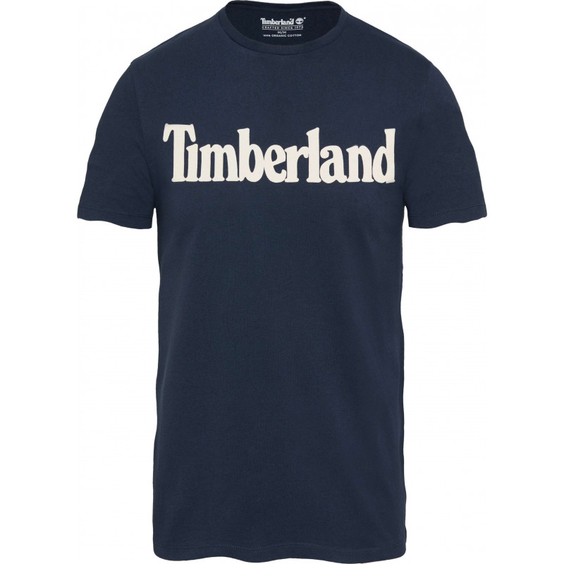 T-shirt logo poitrine coton biologique Timberland