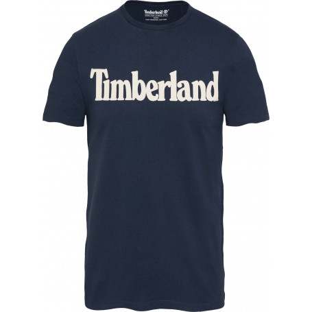 T-shirt logo poitrine coton biologique Timberland