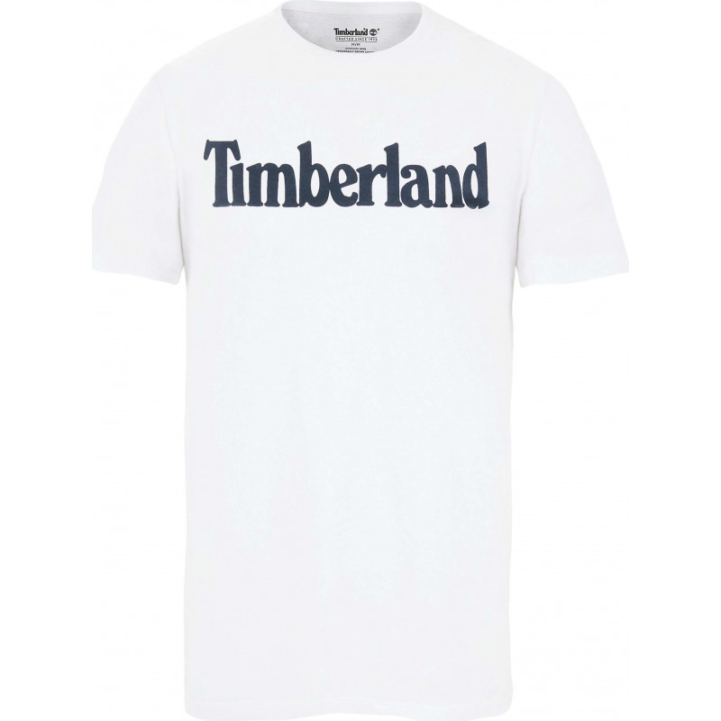 T-shirt logo poitrine coton biologique Timberland