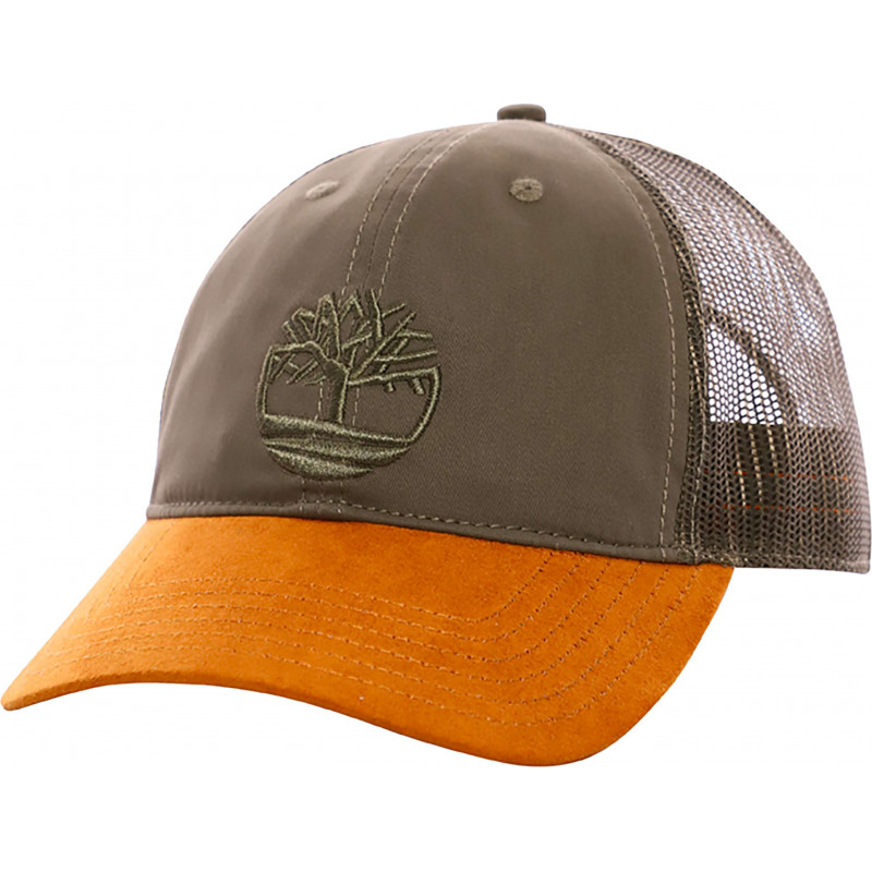 Casquette aérée avec empiècements filet