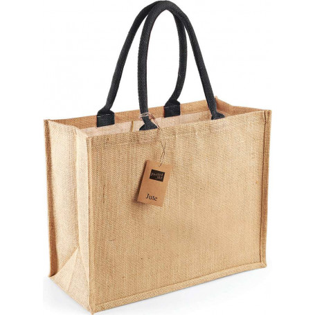 W407 - Sac shopping classique en jute WESTFORD MILL