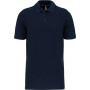 Polo daytoday contrasté manches courtes homme