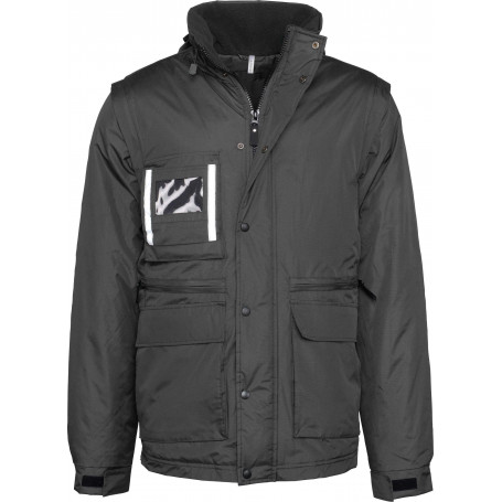 Parka workwear manches amovibles Kariban