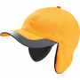 Casquette chaude hiver fluorescente