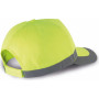 Casquette fluorescente  5 panneaux K-UP