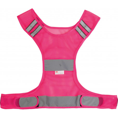 Gilet en filet fluorescent