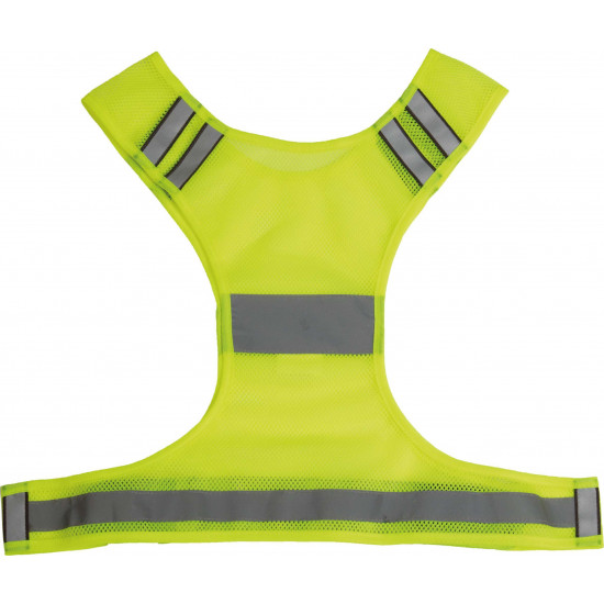 Gilet en filet fluorescent