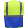 Gilet Haute Visibilité Fermeture à Glissière et poches