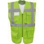 Gilet Haute Visibilité Fermeture à Glissière et poches