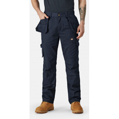 Pantalon de travail homme poches genouillères amovibes, multipoches