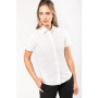 Chemisette femme Oxford manches courtes Kariban