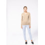 Pull femme col v