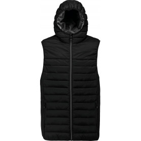 Bodywarmer à capuche adulte