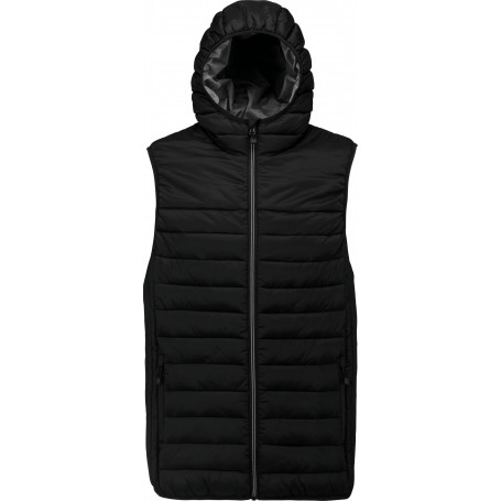 Bodywarmer à capuche adulte