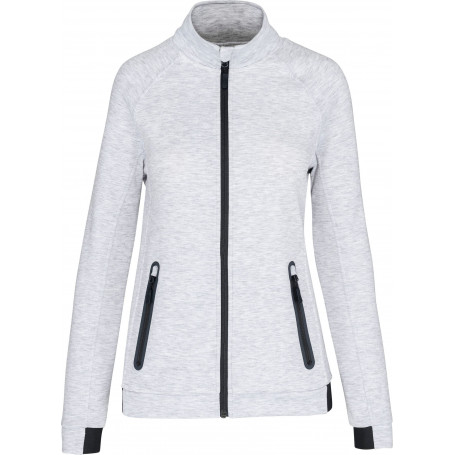 Veste sport col montant femme