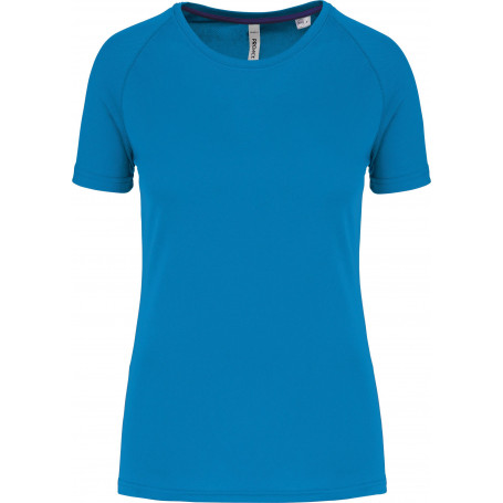 T-shirt de sport femme à col rond