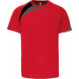 T-shirt sport manches courtes unisexe Proact