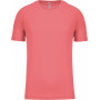 T-shirt sport 100% polyester manches courtes homme