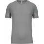 T-shirt sport 100% polyester manches courtes homme