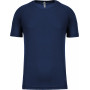 T-shirt sport 100% polyester manches courtes homme