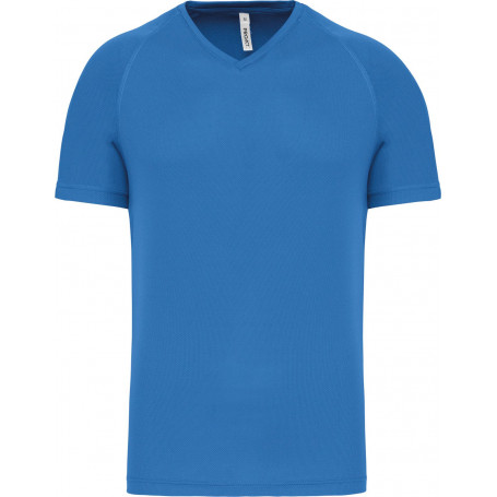 T-shirt de sport manches courtes col v homme PROACT