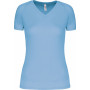 T-shirt de sport manches courtes col v femme PROACT