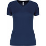 T-shirt de sport manches courtes col v femme PROACT